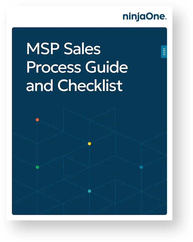 MSP-verkoop procesgids en checklists omvatten