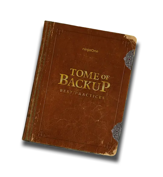 Tomo de práticas recomendadas de backup Tomo de práticas recomendadas de backup