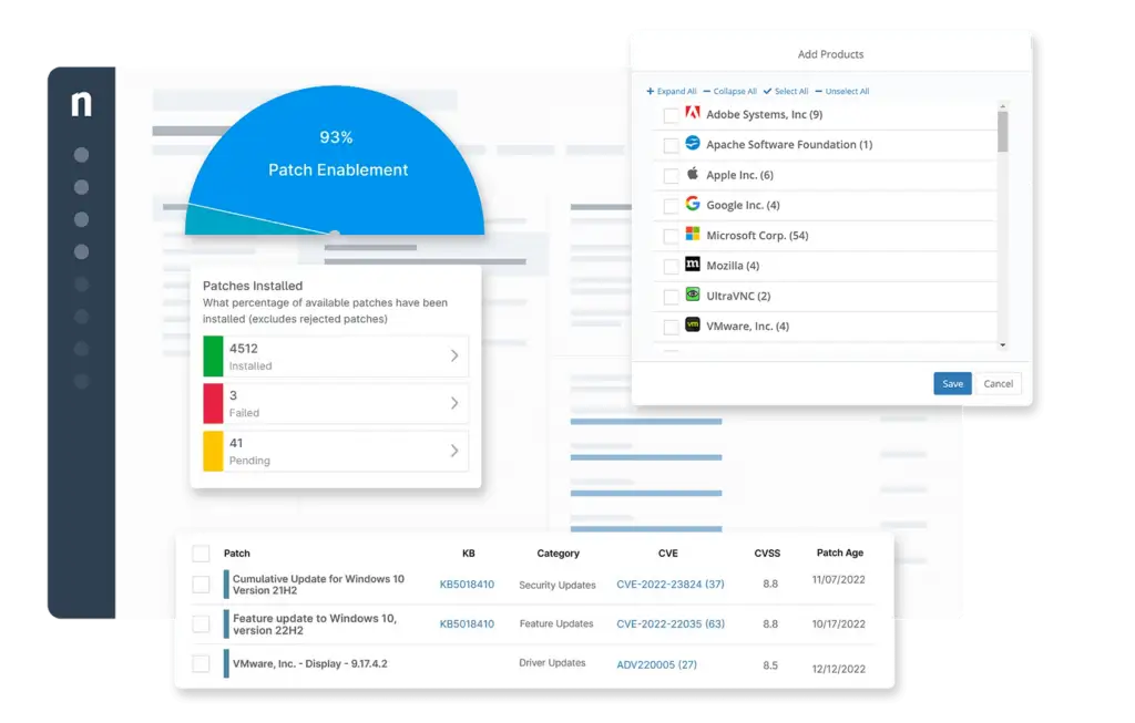 Best IT Management Tools - NinjaOne is top-rated IT Management software UI illustration