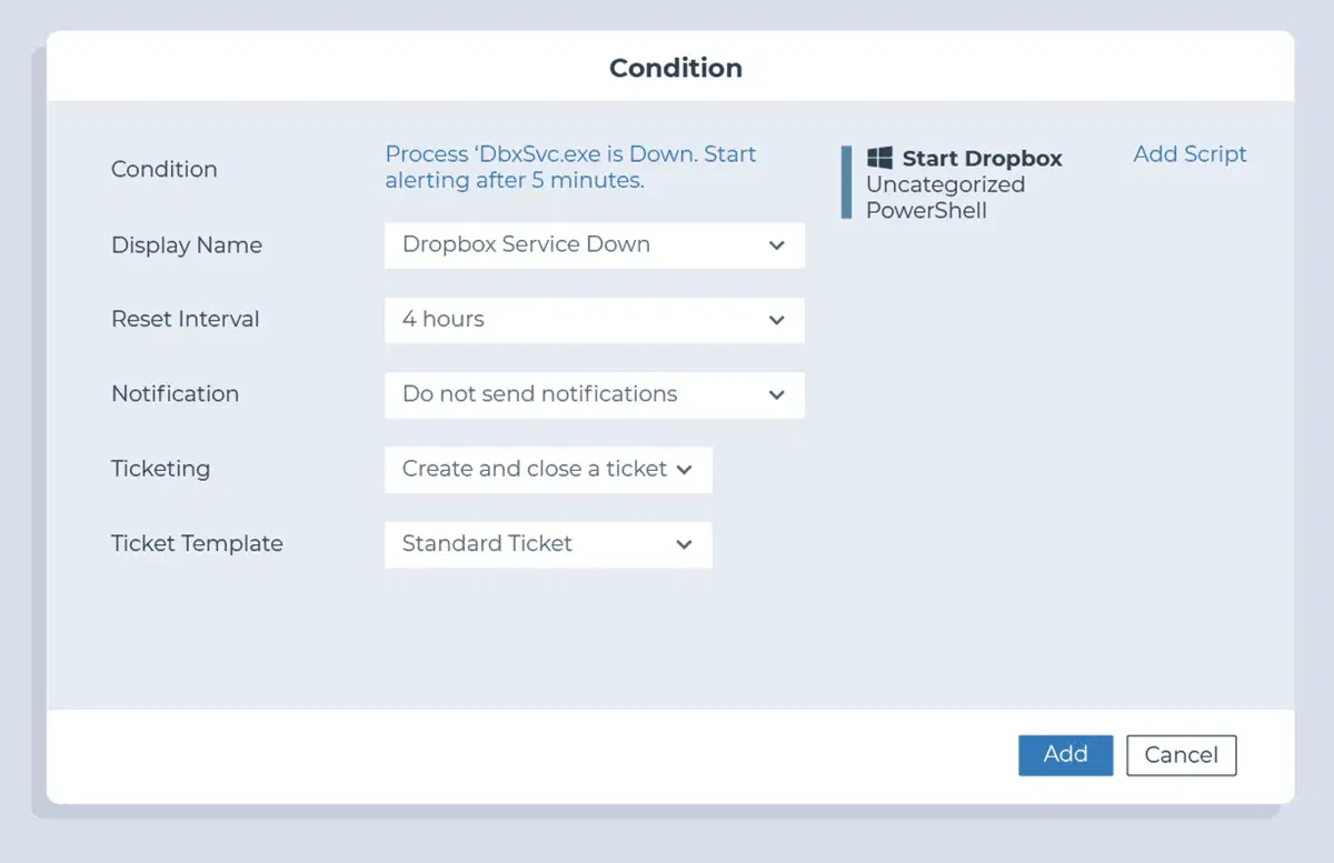 Applicatie monitoring checklist
