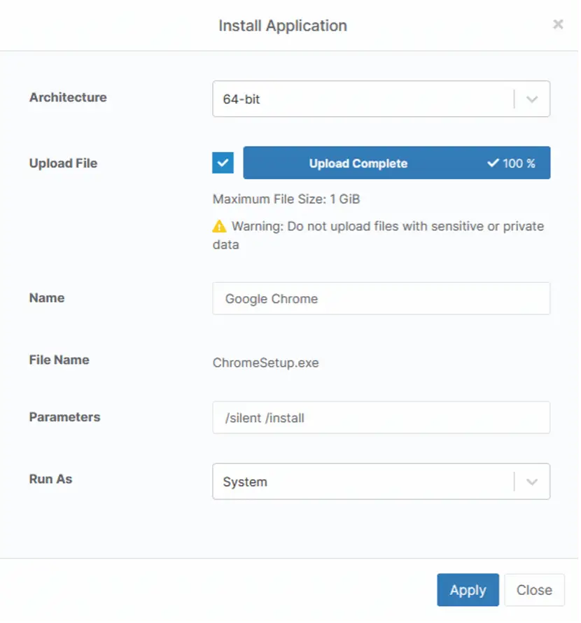 install application - Four Advanced Uses for Custom Fields in NinjaOne