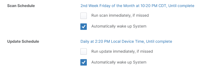 Geräte für Patching aufwecken Screenshot