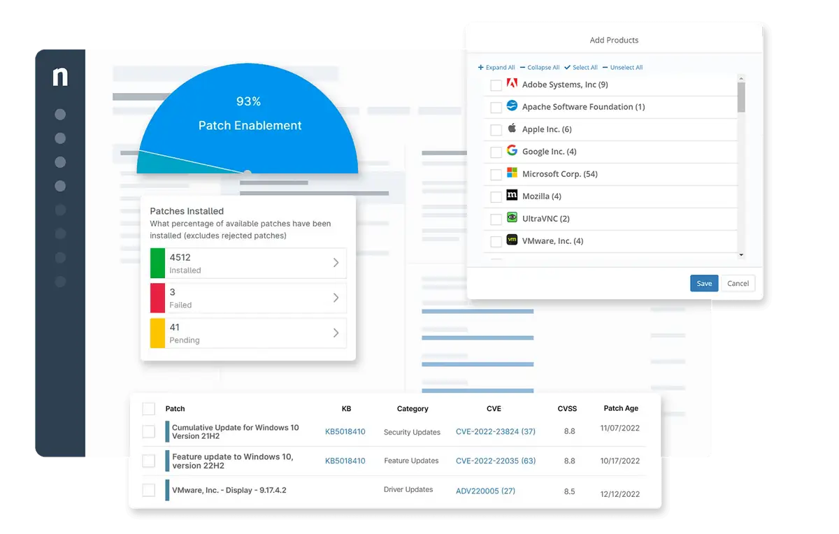 Patch-Management Patch Management dashboard