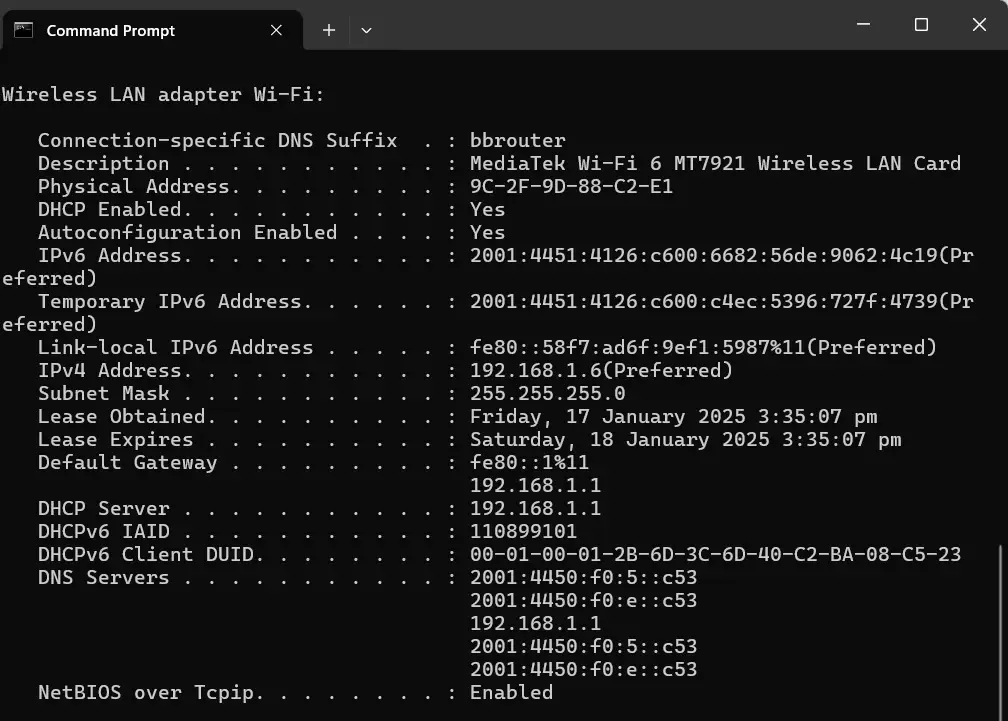 Command Prompt
