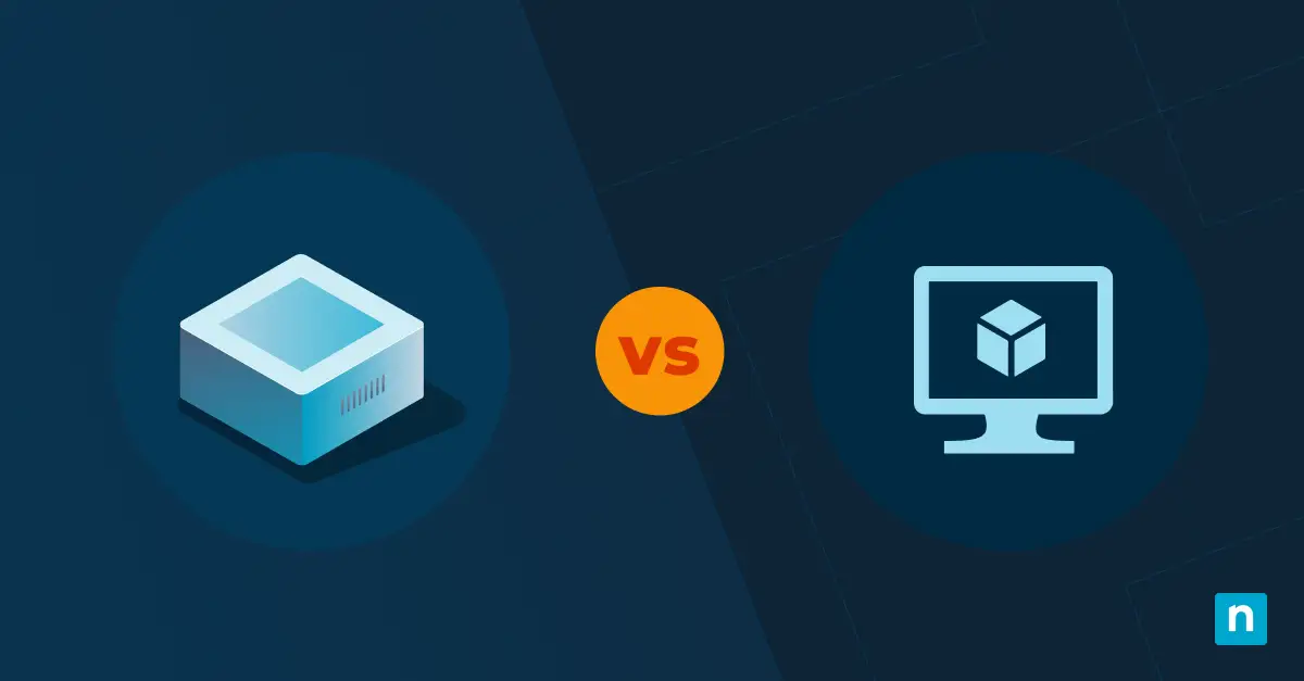Container vs Virtual Machines (VM): Key Differences & Overview blog banner image