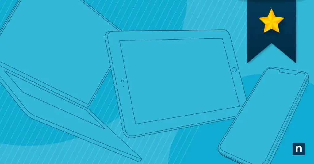 Best MDM Software Illustration of various devices representing mobile device management software