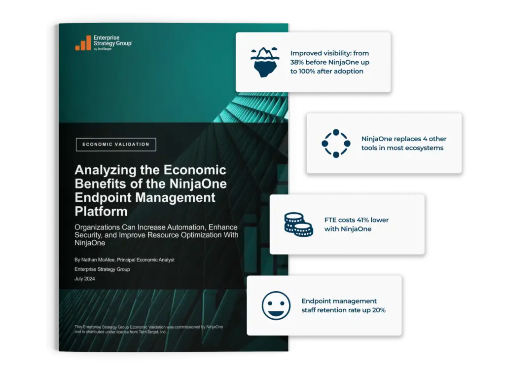 Analyzing the Economic Benefits of the NinjaOne Endpoint Management System