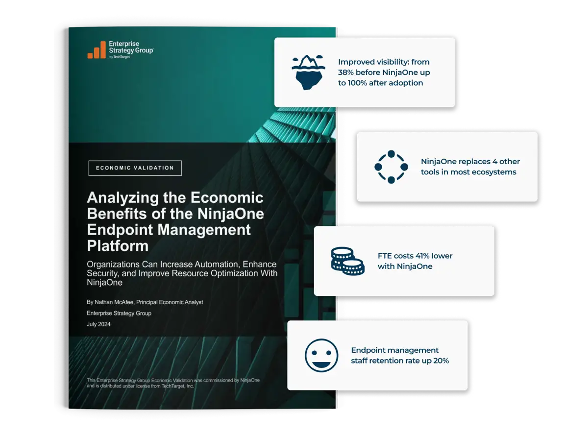 Analyzing the Economic Benefits of the NinjaOne Endpoint Management System