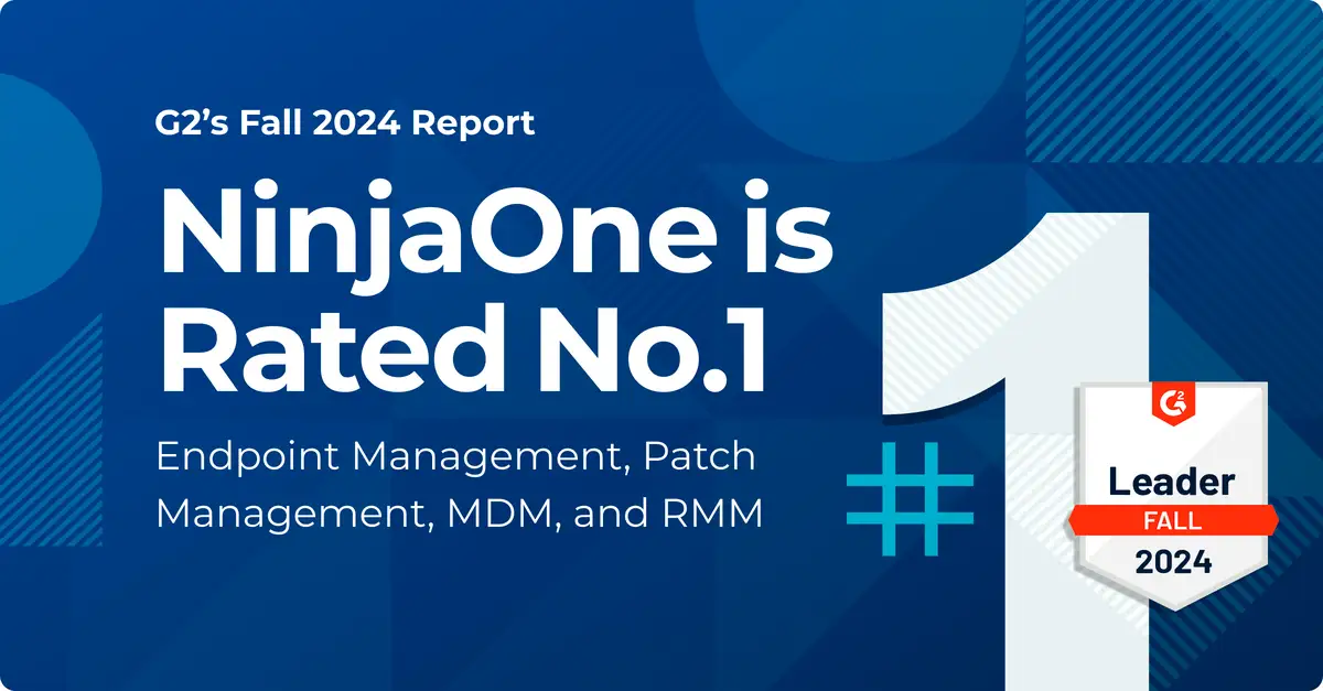 I clienti mettono NinjaOne al primo posto in 11 categorie IT nel report G2