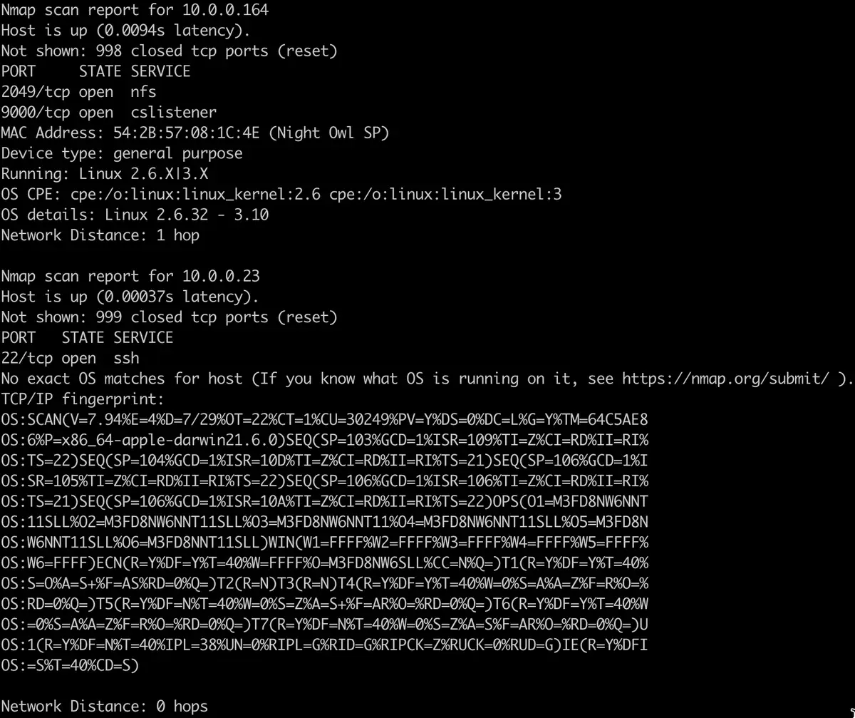 OS Scanning