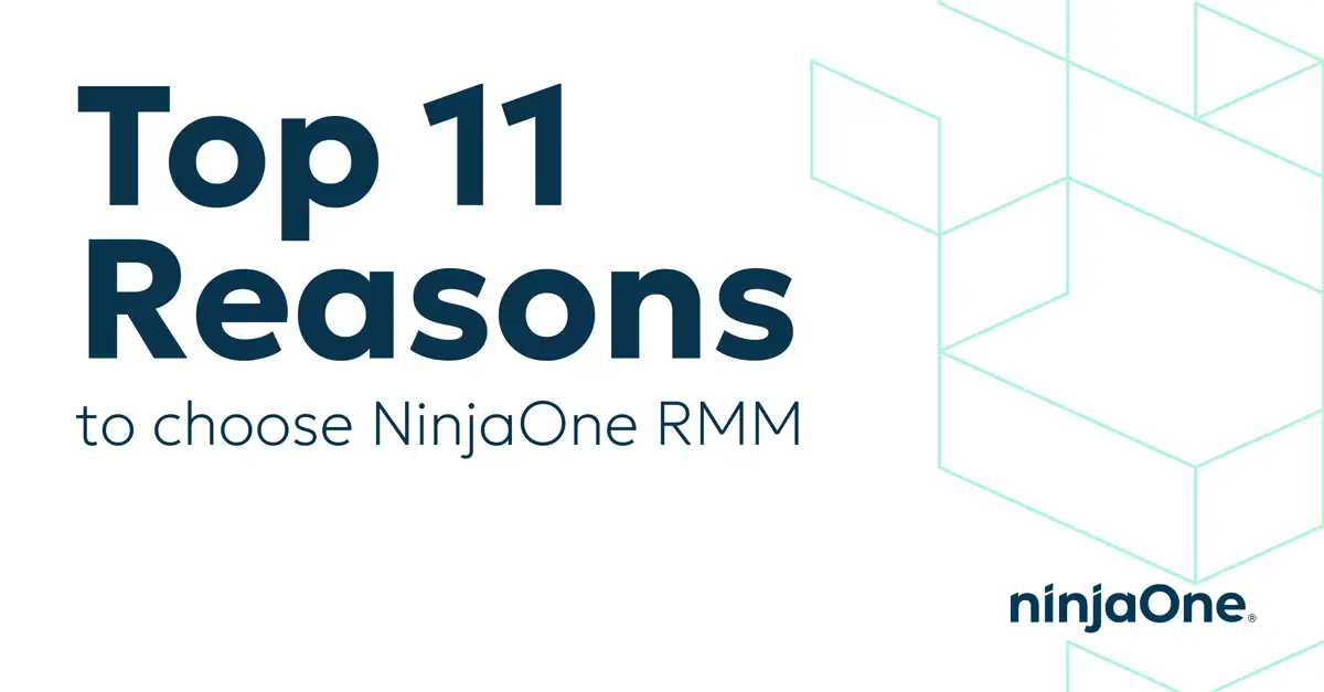 11 motivi principali per cui scegliere NinjaOne RMM