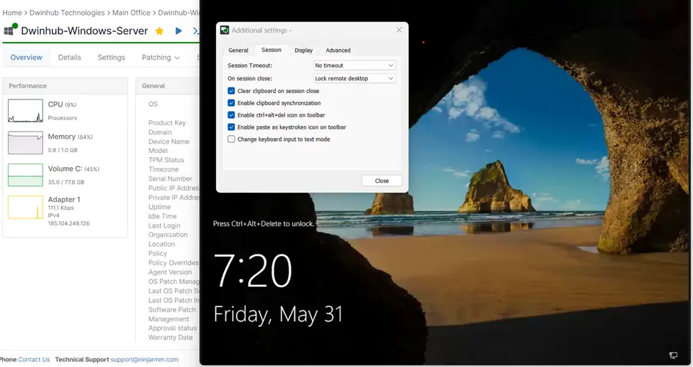 Software de pantalla compartida