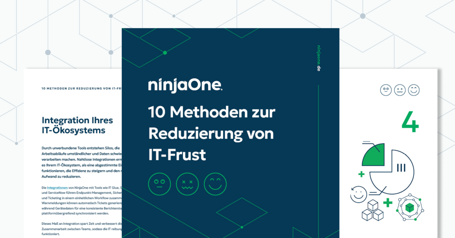 10 Methoden zur Reduzierung von IT-Frust