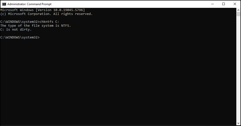 Invite de commandes administrateur