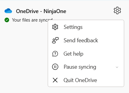 Configuración de las notificaciones de OneDrive