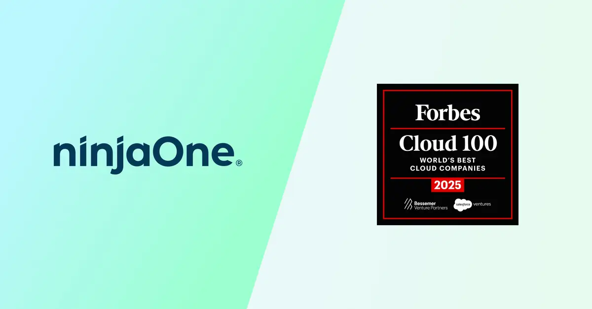 NinjaOne dans le "Cloud 100" 2025 de Forbes