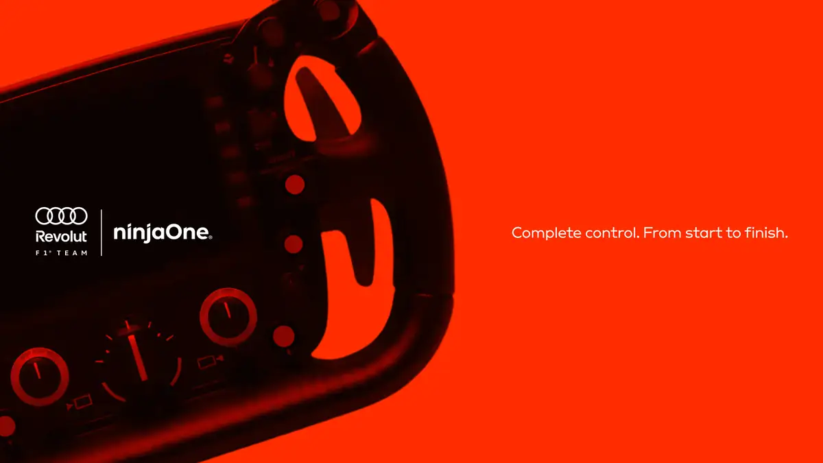 NinjaOne Kondigt Samenwerking aan als Officieel Endpoint Management Partner met het Audi Revolut F1-team NinjaOne Kondigt Samenwerking aan als Officieel Endpoint Management Partner met het Audi Revolut F1-team